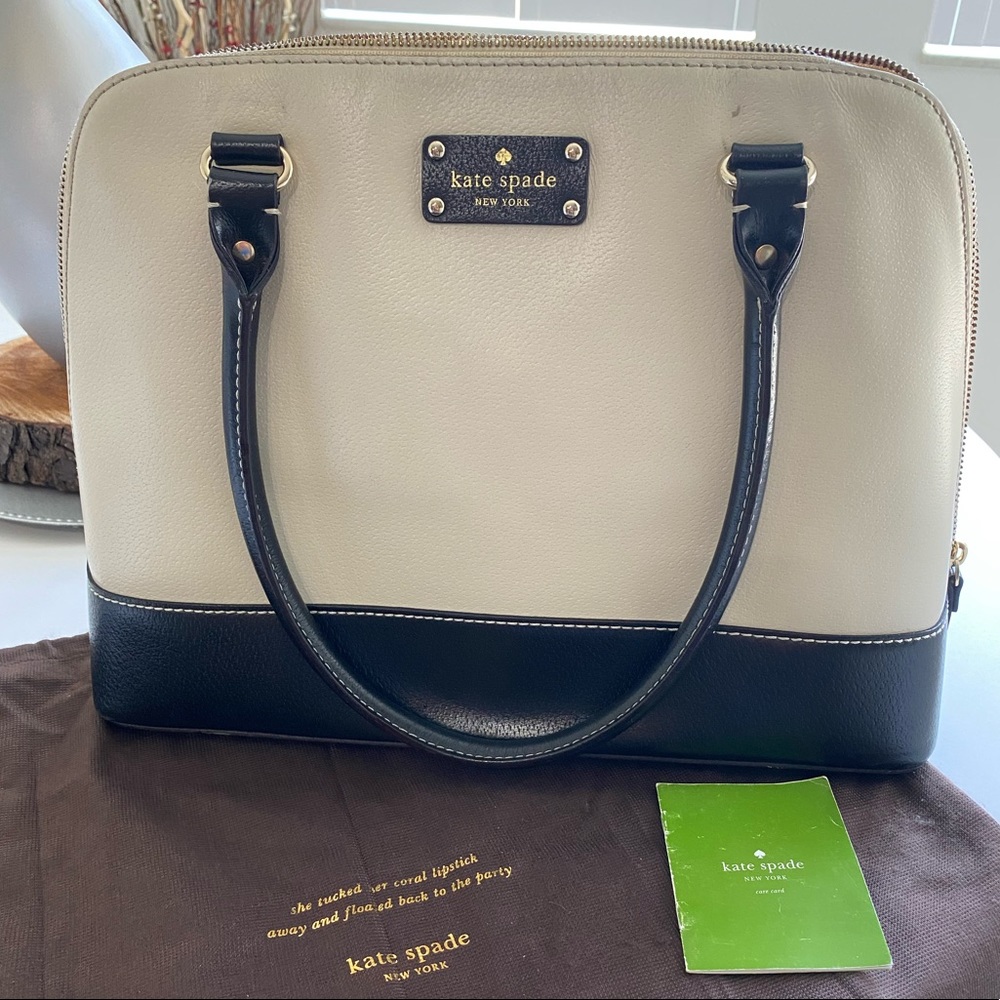 Kate Spade with bag